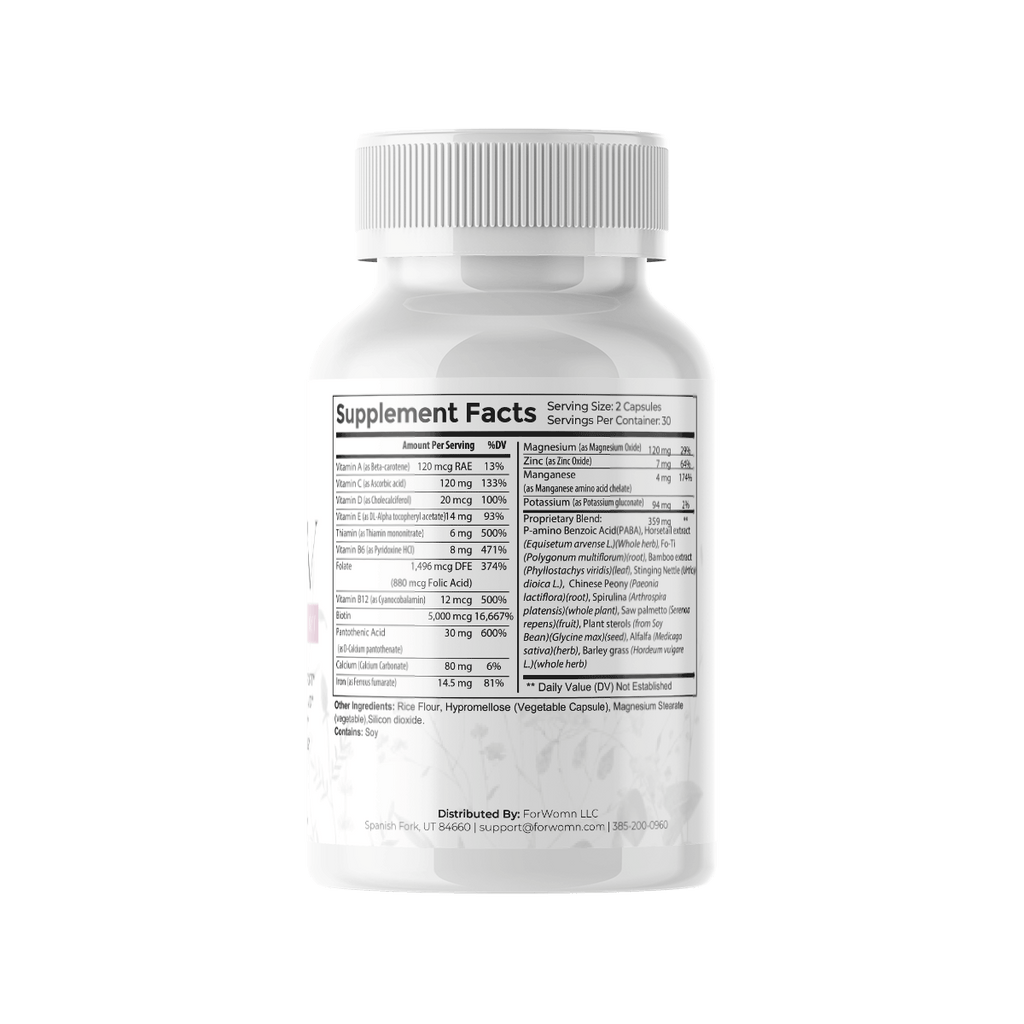 Glow Hair, Skin, and Nail Support Supplement
